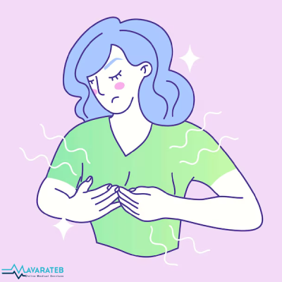 دلایل درد سینه قبل از پریود