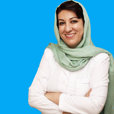 تصویر دکتر فریده مظفری کرمانی